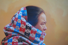 THE COMING STORM PART 1, by Martin Travers Acrylic on canvas 117 x 90cm