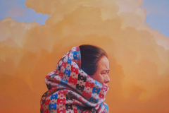 THE COMING STORM PART 1 by Martin Travers Acrylic on canvas 117 x 90cm