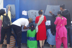 Nepal, Maiti womens group mural