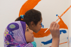 Morocco, Larash Comunity Center mural