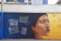 Nepal, Maiti womens group mural