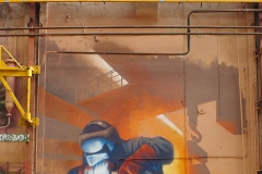 Homage to the steel worker, Amsterdam, Netherlands (2014)