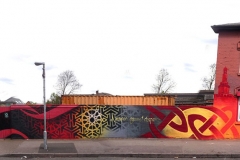 Hope mural, Sparkbrook, Birmingham, UK (2012)