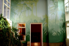Jungle themed Atrium Mural