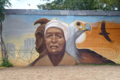 Sankofa Mural, YAAM, Berlin Germany (2010)