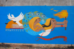 Families of the Disappeared – Community Mural Project, Bardiya, Nepal (2010)