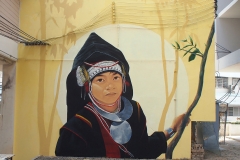 Akha Mural, Chiang-Mai, Thailand (2018)